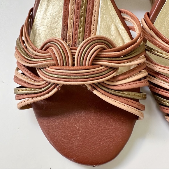 Seychelles Good Ole Days T-Strap Wedge Sandals in Whiskey Size 11 - Picture 5 of 13